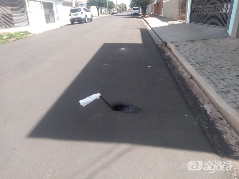 Moradores do Cidade Jardim “ganham” vazamento de água como “presente de Natal” - Crédito: Divulgação