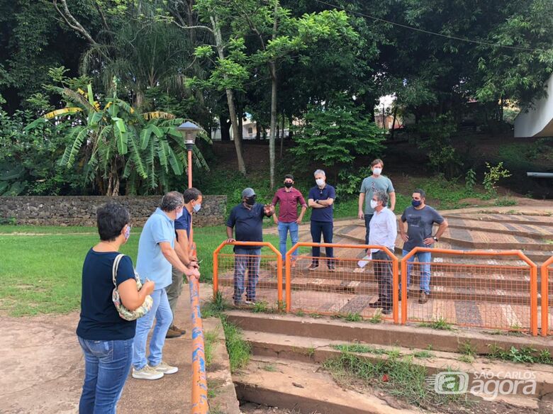 Prefeitura e Unimed discutem melhorias para o Parque Bicão - Crédito: Divulgação