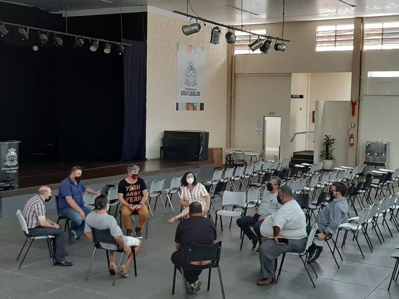 Durante ficou definido com a equipe técnica como será a apresentação e a transmissão do desfile - Crédito: Divulgação