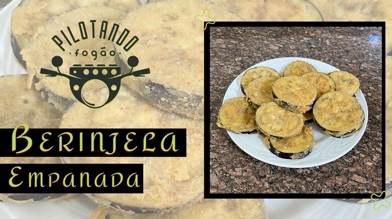 Vinicius Holmo ensina a fazer uma deliciosa berinjela empanada -