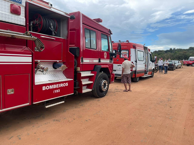 Corpo foi localizado pelo Corpo de Bombeiros após 40 minutos de buscas - Crédito: Araraquara 24 Horas