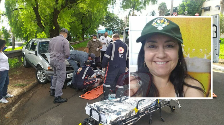 Angela Maria Elis Leal não resistiu aos ferimentos - Crédito: Maycon Maximino