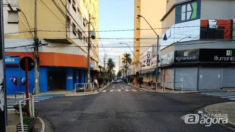 Lockdown em Araraquara começa na próxima segunda-feira - Crédito: divulgação