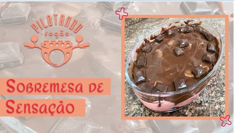 Vinicius Holmo ensina a fazer uma deliciosa sobremesa Sensação -