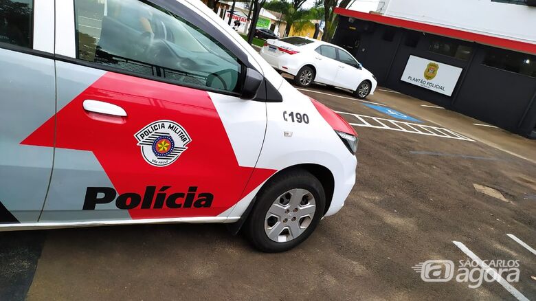 Após importunar a ‘ex’, homem foi detido pela PM - Crédito: Divulgação