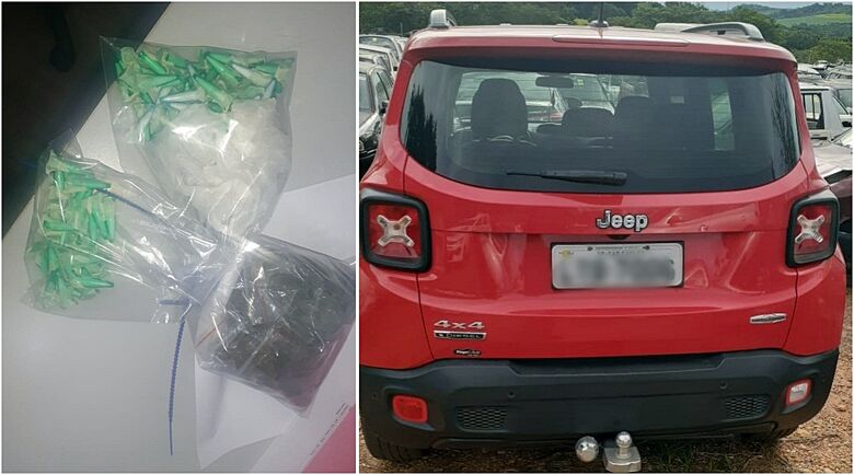 Araraquarense é preso por tráfico de drogas no CDHU - Crédito: divulgação/PM