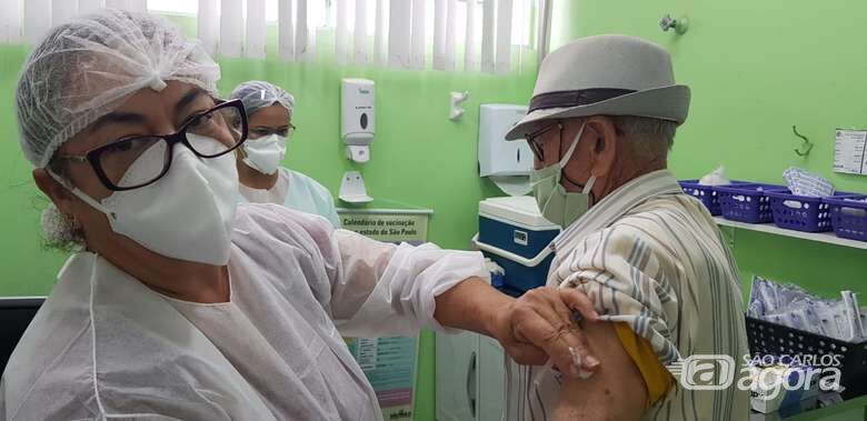 Governo de SP anuncia vacinação de idosos de 65 a 67 anos a partir da próxima semana - Crédito: Divulgação
