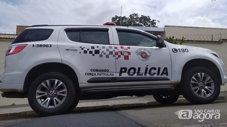 Polícia Militar retirou de circulação três procurados pela Justiça - Crédito: Arquivo/São Carlos Agora