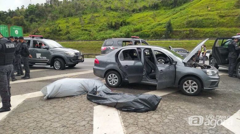 Local onde criminosos foram mortos em confronto com ROTA - Crédito: Redes sociais