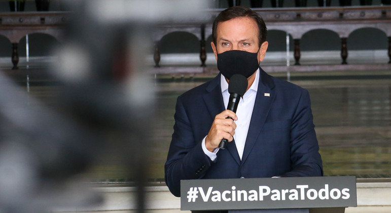Governador João Doria - Crédito: divulgação