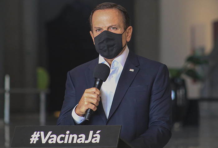 Governador João Doria - Crédito: divulgação