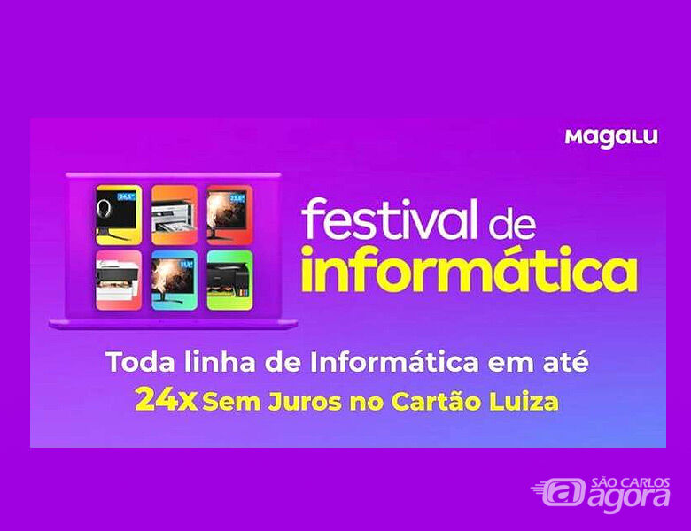 Começou o festival de informática Magalu São Carlos - 