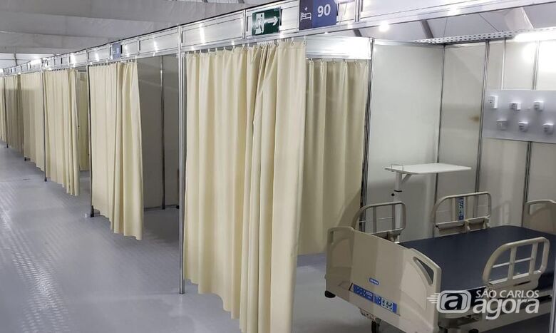 Governo de SP anunciou a instalação de 11 hospitais de campanha em todo o estado - Crédito: divulgação