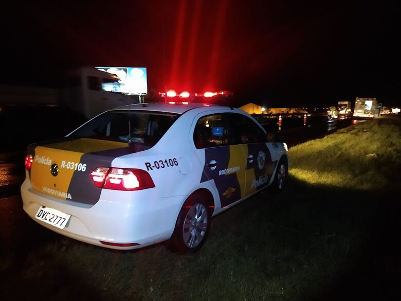 Ocorrência foi atendida pela Polícia Militar Rodoviária - Crédito: arquivo