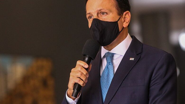 Governador João Doria - Crédito: divulgação