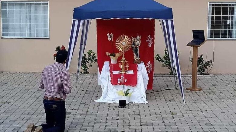 Jesus na Praça atrai fiéis em São Carlos - Crédito: divulgação/Diocese