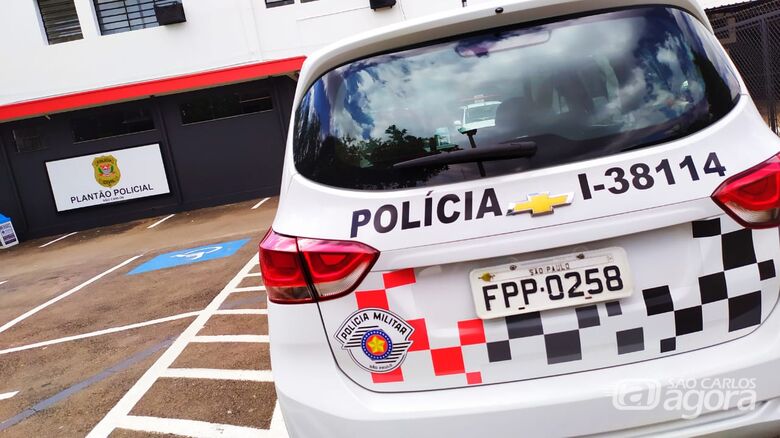 Mulher registrou queixa de furto à policiais militares - Crédito: Arquivo/São Carlos Agora