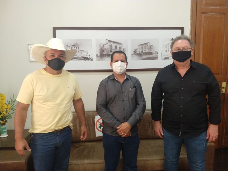 Ubirajara Teixeira – Bira (PSD), Roselei Françoso e Francisco Leoni Neto -