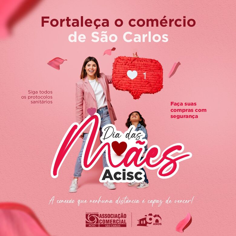 Acisc lança campanha digital para o Dia das Mães - Crédito: Reprodução