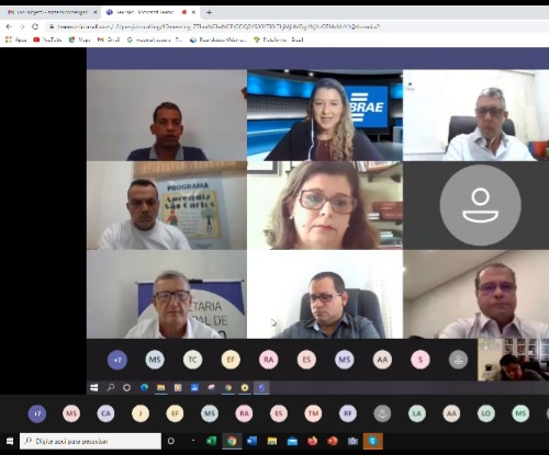 Cerimônia que marca o início dos trabalhos da Sala do Empreendedor aconteceu às 10h de forma virtual - Crédito: Divulgação