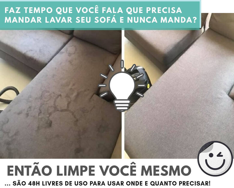 Empresa aluga equipamentos profissionais para a limpeza de casa em São Carlos - Crédito: divulgação