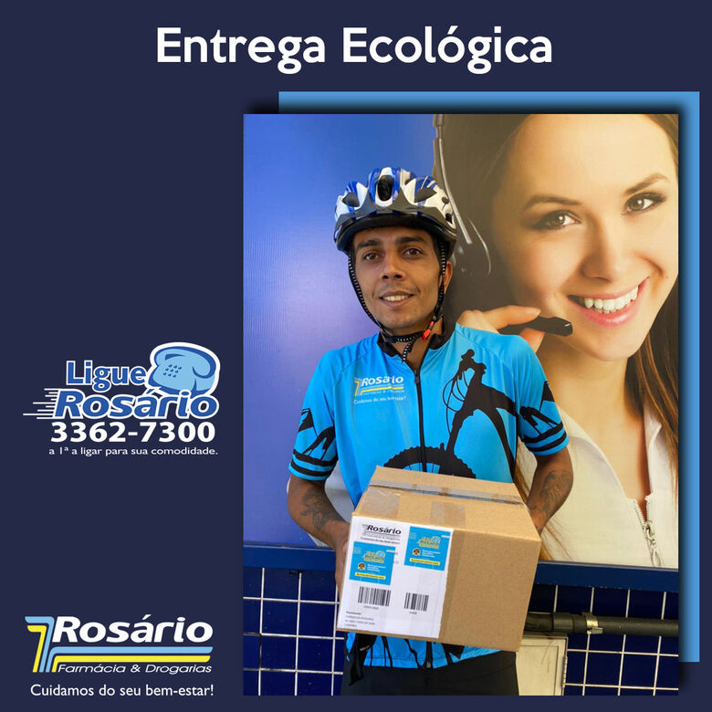 Farmácia Rosário implanta serviço de entrega ecológico -