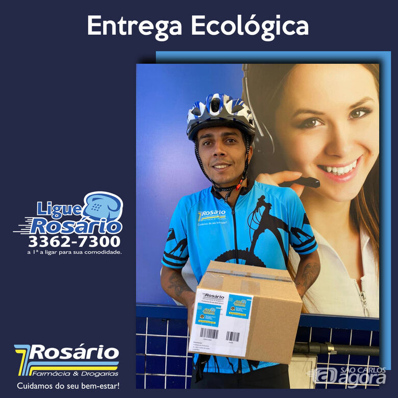 Farmácia Rosário implanta serviço de entrega ecológico - 