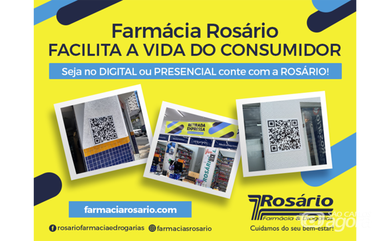 Farmácia Rosário integra meios físicos e digitais e amplia poder de escolha dos seus clientes - Crédito: Divulgação