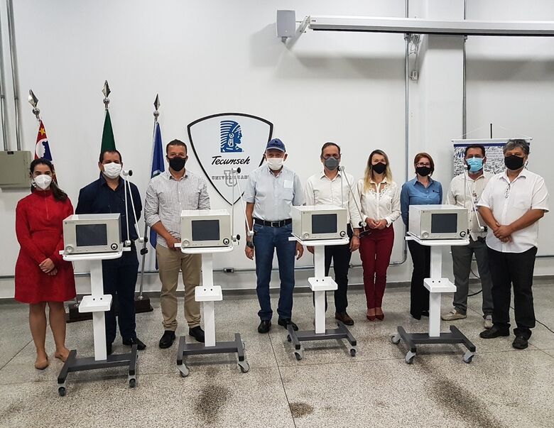 Tecumseh atende pedido da Câmara e doa 4 respiradores para São Carlos - Crédito: divulgação