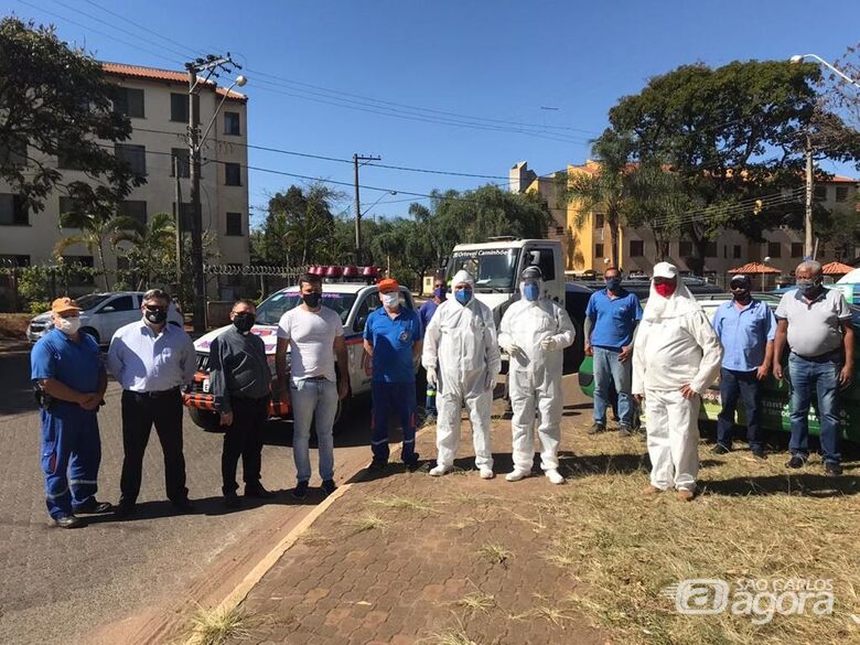 Vereador Rodson solicita desinfecção imediata no CDHU em São Carlos - Crédito: divulgação