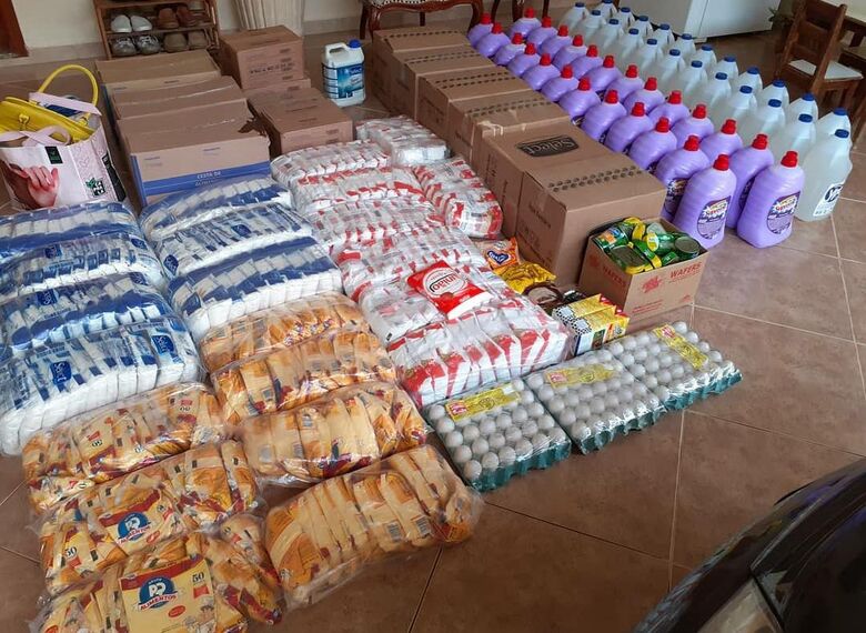 Projeto Nós já arrecadou mais de 10 toneladas de alimentos - Crédito: Divulgação