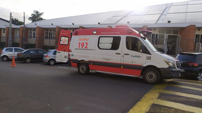 Garupa foi socorrida pelo Samu à Santa Casa com dores no quadril - Crédito: Maycon Maximino