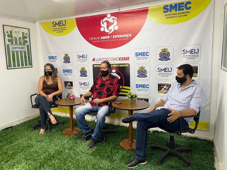 Secretarias municipais e CE Multi esporte lançam projeto social - Crédito: Divulgação