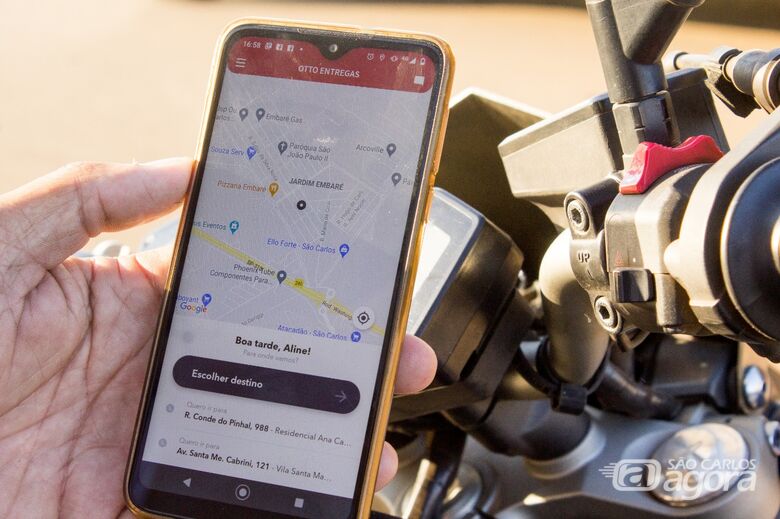 Aplicativo Otto Entregas - Crédito: divulgação