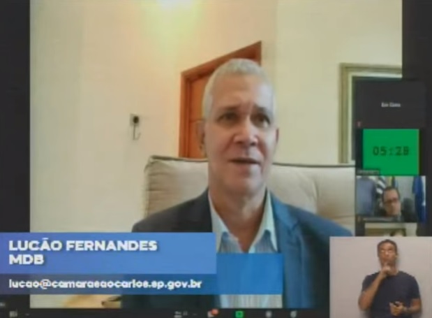 “Coronavírus vem pra destruir”, diz Lucão Fernandes - Crédito: reprodução