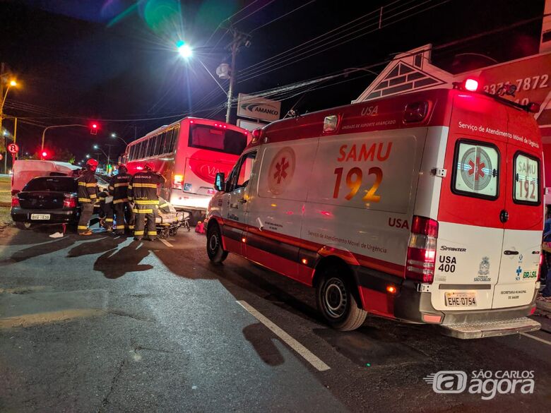 Acidente na avenida Bruno Ruggiero Filho aconteceu na noite de terça-feira - Crédito: Maycon Maximino