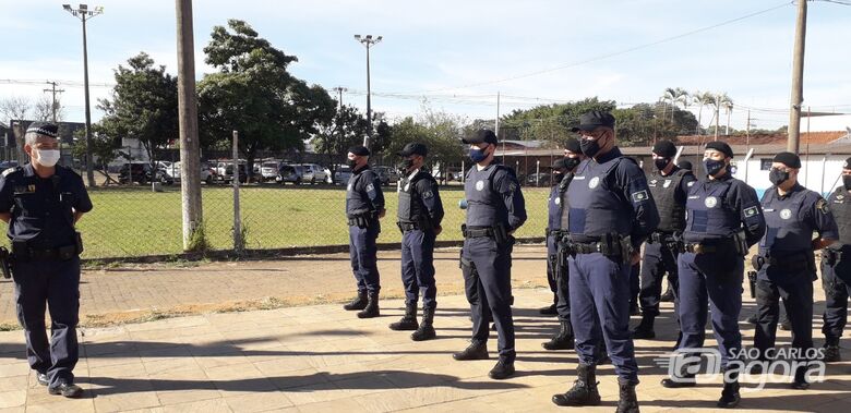 Treinamento de armamento e tiro é realizado pela Guarda Municipal de São Carlos - Crédito: divulgação