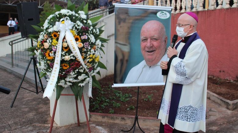 Missa de 7º dia do Padre Tombolato será nesta quarta-feira, no Santuário da Babilônia - Crédito: divulgação
