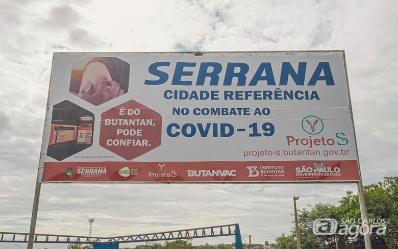 Em Serrana, vacinação faz cair em 95% as mortes e em 80% os casos de COVID-19 - Crédito: divulgação