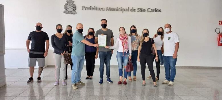 Rodson participou de uma reunião com o Comitê de Segurança e Vigilância Sanitária de São Carlos - Crédito: Divulgação