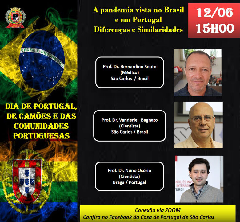 “Dia de Portugal” tem comemoração em São Carlos - Crédito: Divulgação