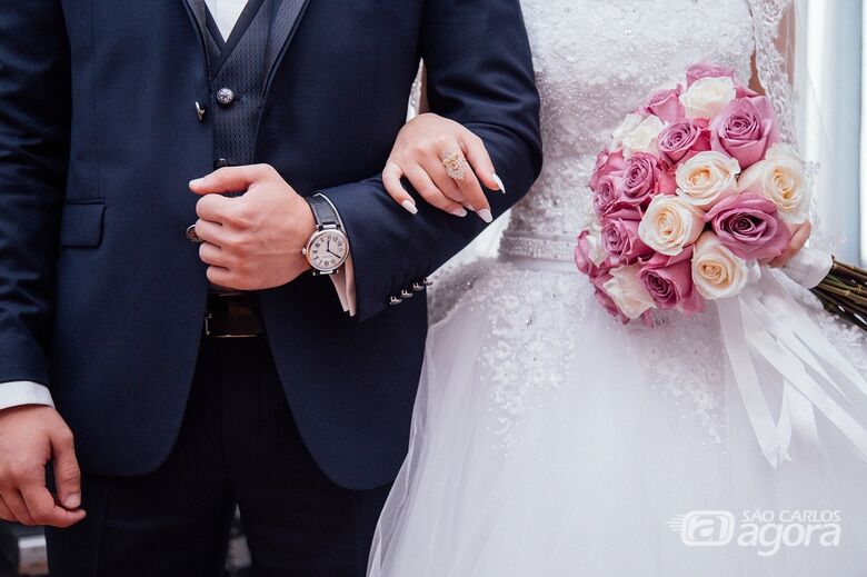 Número de casamentos caiu 27% no ano passado no estado de São Paulo - Crédito: Imagem de StockSnap por Pixabay