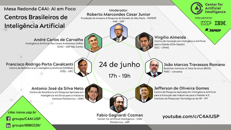 Inteligência artificial: USP promove mesa redonda online - Crédito: Divulgação