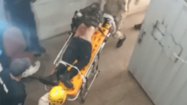 Lázaro foi levado a um hospital, mas chegou morto - Crédito: reprodução