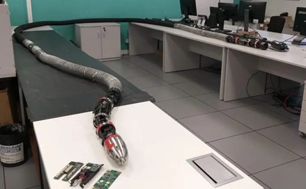 Na primeira fase do projeto foi desenvolvido e validado o conceito do robô e seus componentes - Crédito: Divulgação