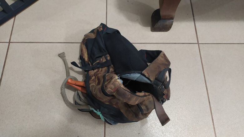 A sucata que foi furtada pelo reciclador - Crédito: Divulgação