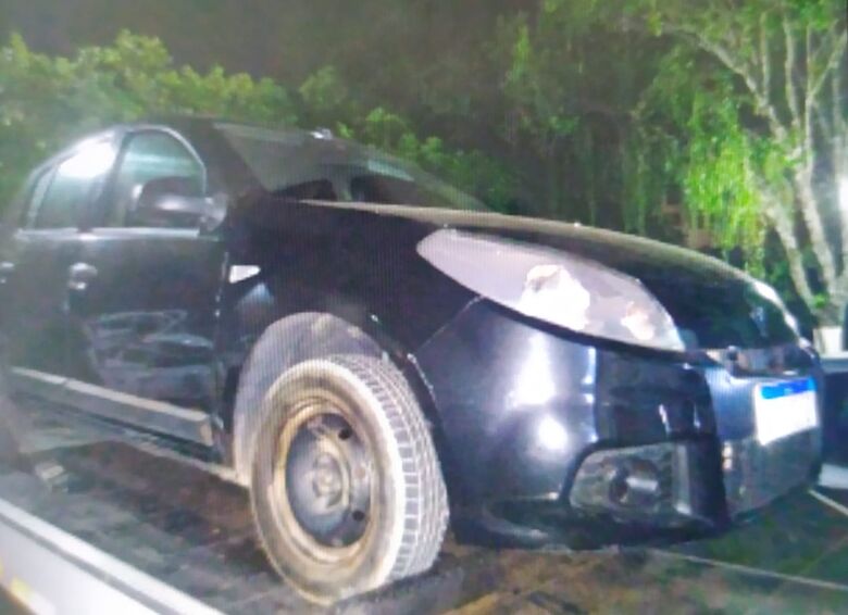 Sandero teria sido furtado na cidade de Limeira - Crédito: Divulgação
