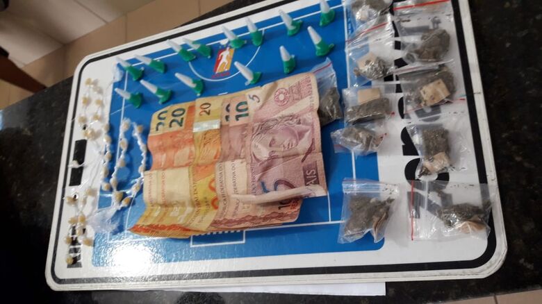 Dupla de adolescentes é detida por tráfico após tentar invadir empresa no Jóquei Clube - Crédito: Divulgação