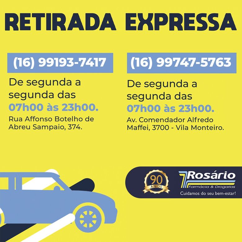 Retirada Expressa: peça pelo celular e retire seu pedido sem sair do carro -
