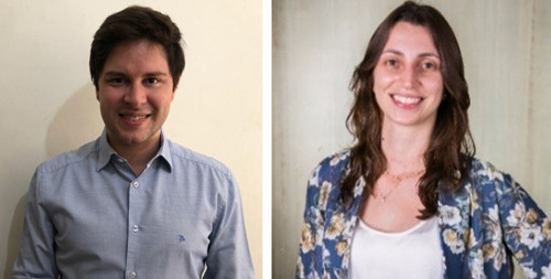 Guilherme Scagnolatto e Jaqueline Vidotti decidiram avançar nas pesquisas relacionadas à energia heliotérmica - Crédito: Divulgação